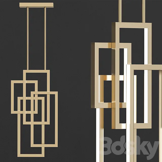 Chandelier edge 3D Model