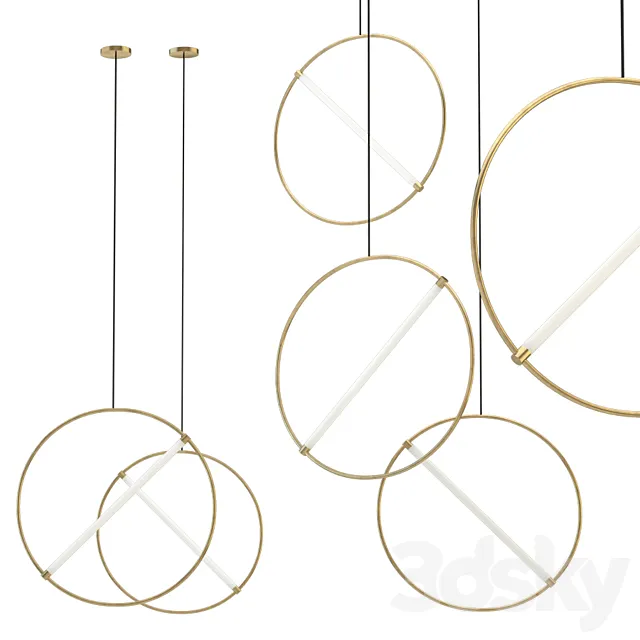 Chandelier Edizioni Design 3D Model