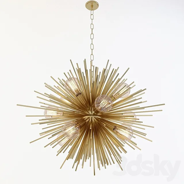 Chandelier – Eichholtz – Chandelier Boivin 3D Model
