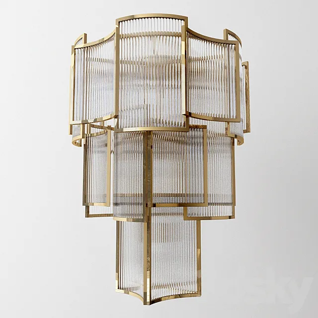 Chandelier EICHHOLTZ jet set 3DModel