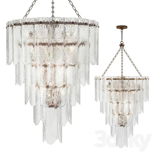 Chandelier Eloise Arteriors Home 3D Model Chandelier Eloise Arteriors Home 3D Model