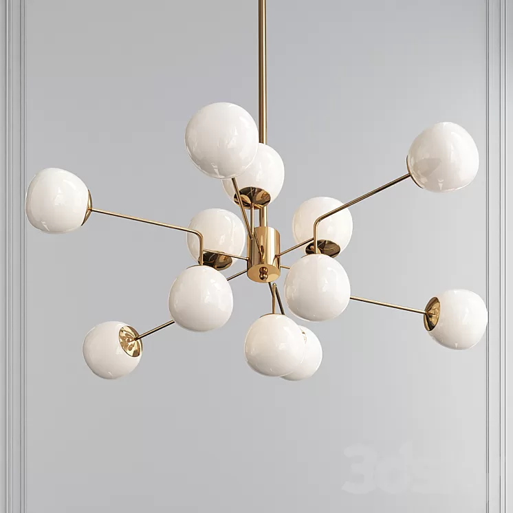Chandelier erich 3D Model Chandelier erich 3D Model