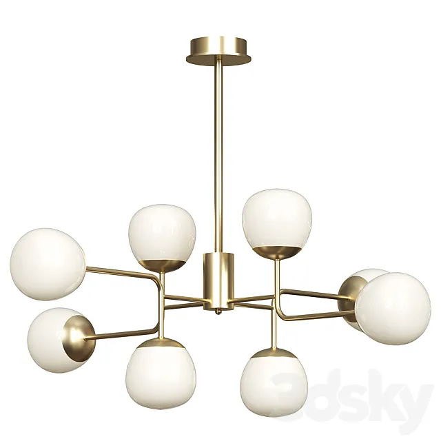 Chandelier Erich by maytoni 3D Model Chandelier Erich by maytoni 3D Model