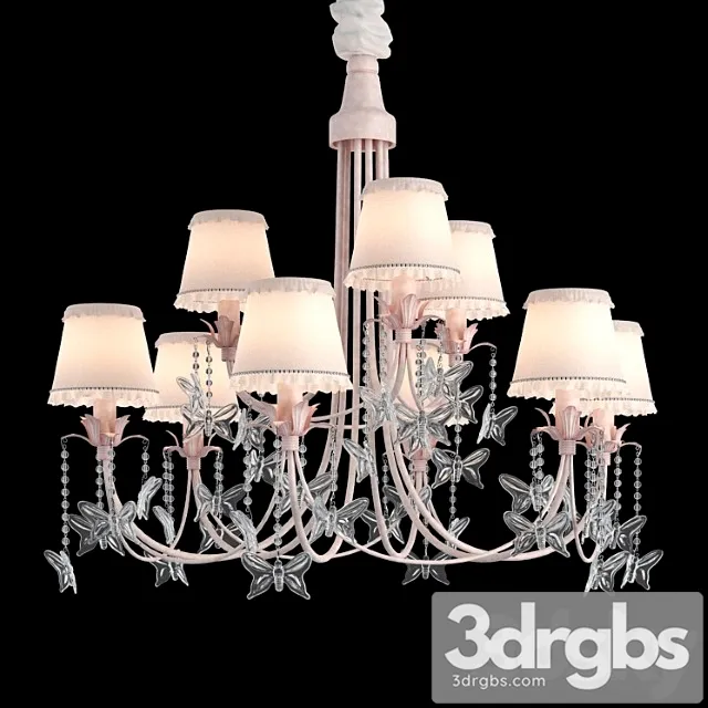 Chandelier eurolampart mia 3D Model Download