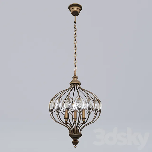 Chandelier Favorite 1382-3P Fes 3DModel Chandelier Favorite 1382-3P Fes 3DModel