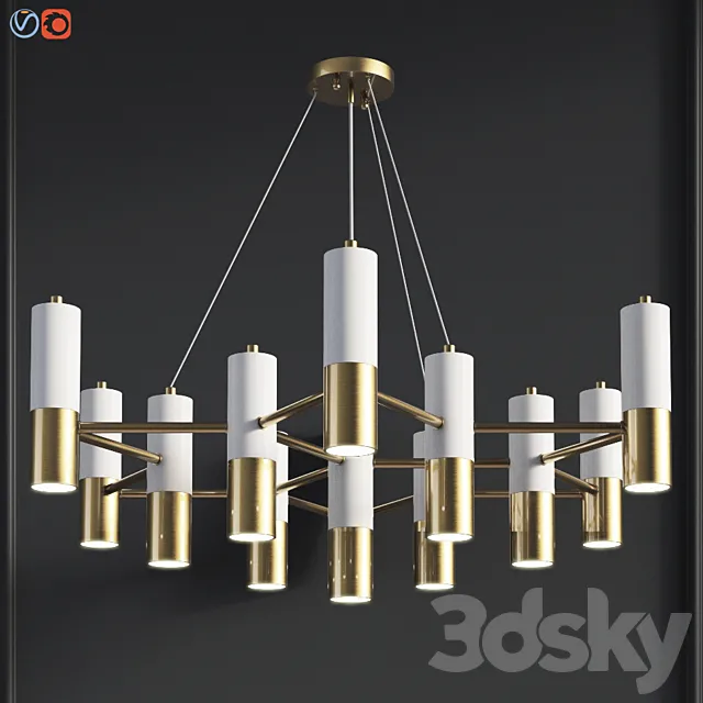 Chandelier Favorite 1600-13P Ultra – Favorite 3DModel