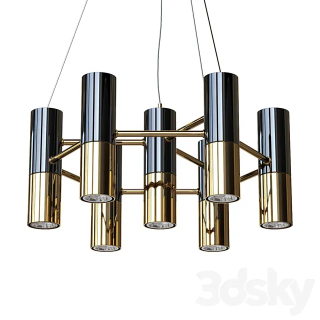 Chandelier Favoruite 1600-7P Ultra 3D Model Chandelier Favoruite 1600-7P Ultra 3D Model