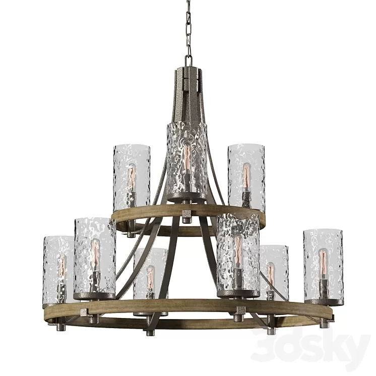 Chandelier FEISS ANGELO QN-ANGELO9 3D Model Free Download