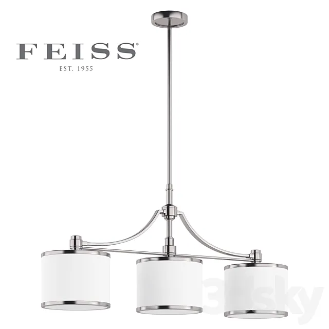 Chandelier Feiss Prospect park 3p 3DModel Chandelier Feiss Prospect park 3p 3DModel