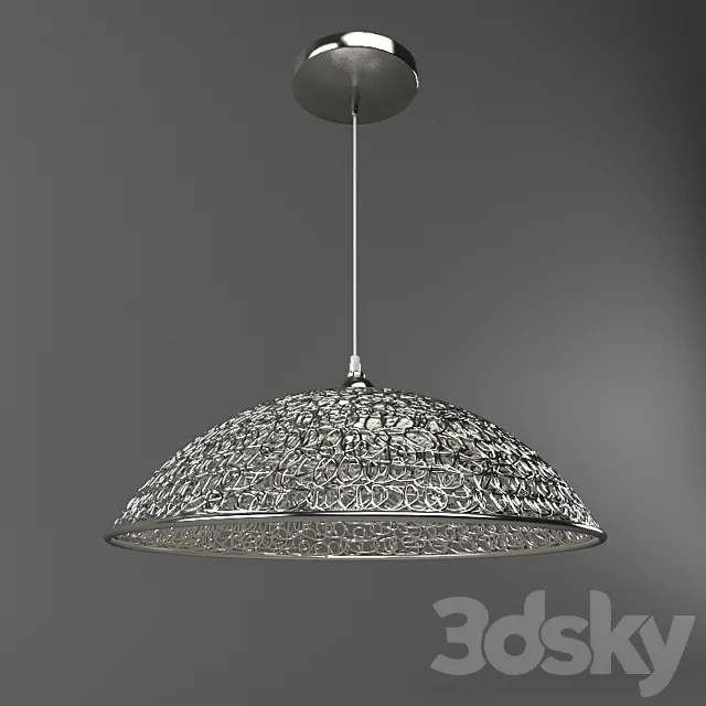 Chandelier for the kitchen Globo 15929 3D Model Chandelier for the kitchen Globo 15929 3D Model