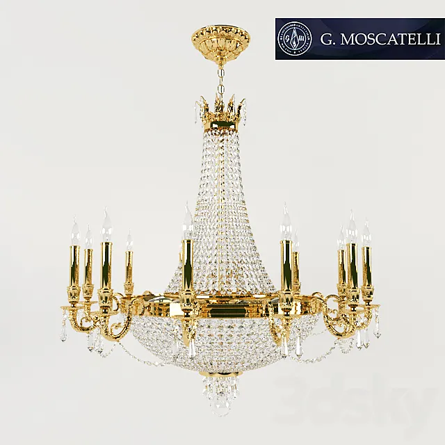 Chandelier G.Moscatelli 3DModel Chandelier G.Moscatelli 3DModel