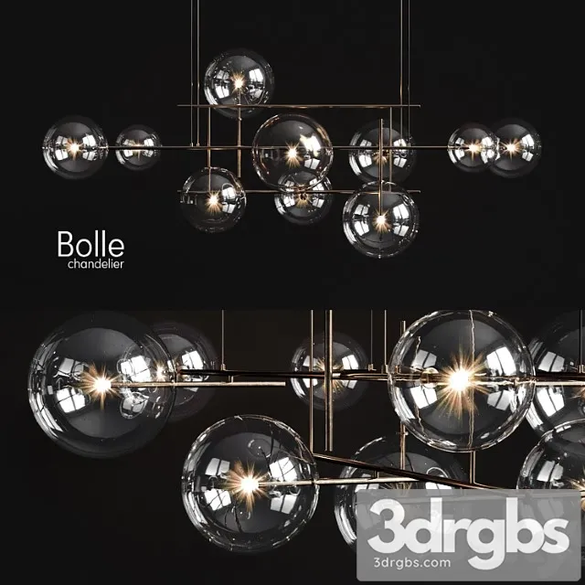 Chandelier gallotti & radice bolle horizontal 3D Model Download