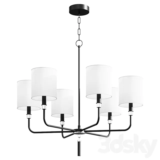 Chandelier GIDEON CHANDELIER SKU CH21019 lamp 3D Model Chandelier GIDEON CHANDELIER SKU CH21019 lamp 3D Model