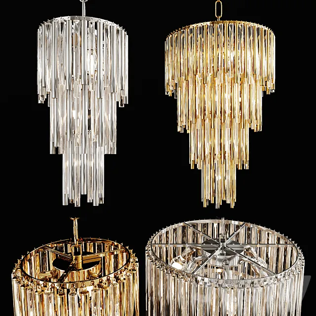 Chandelier Gigi L. S. 3DModel