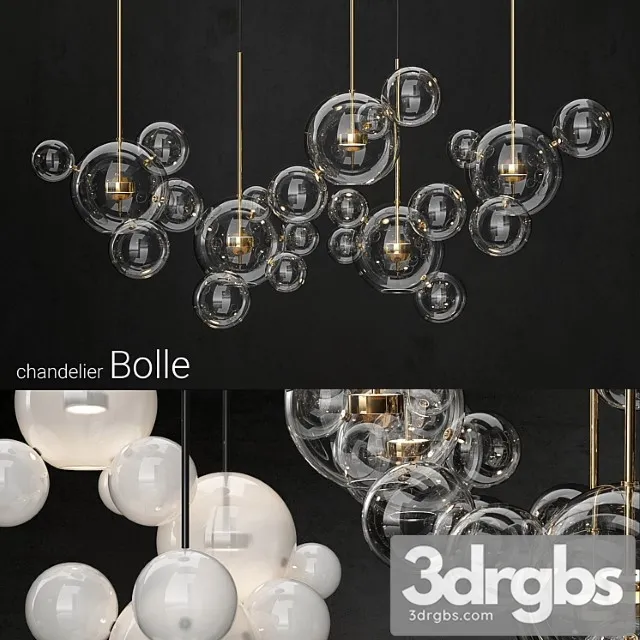 Chandelier giopato & coombes bolle 24 lights 2 3D Model Download