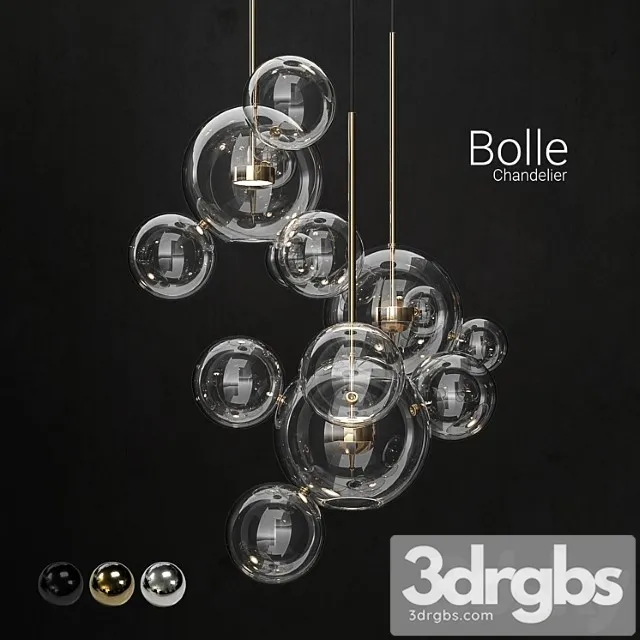 Chandelier giopato & coombes bolle14 lights 2 3D Model Download