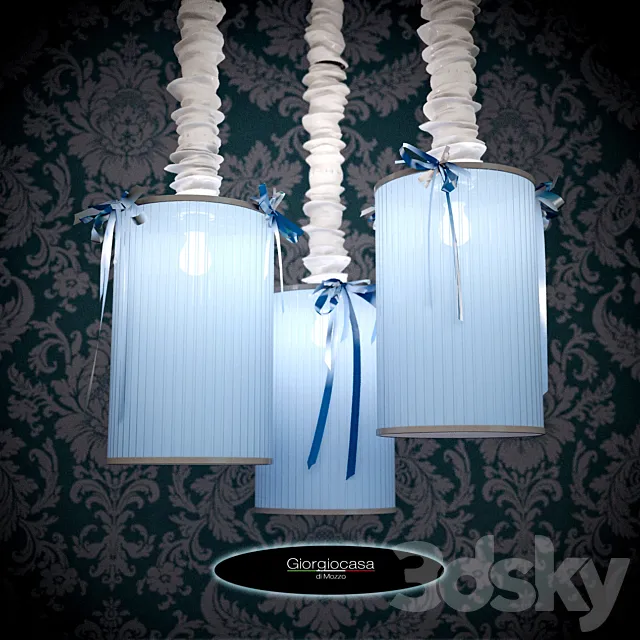 Chandelier Giorgiocasa. L6 Italy 3D Model Chandelier Giorgiocasa. L6 Italy 3D Model