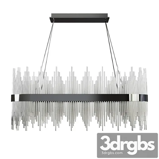 Chandelier Glass Chrome Garda Decor 3D Model Download