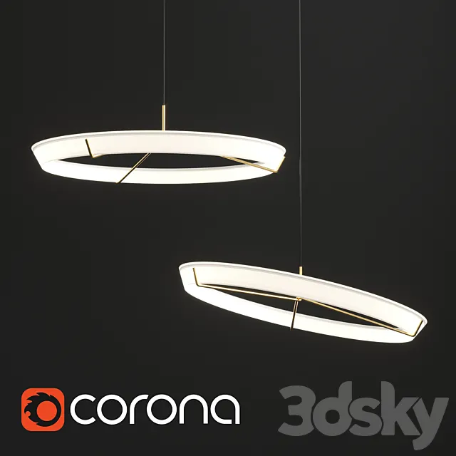 Chandelier Halo Jewel 3D Model Chandelier Halo Jewel 3D Model