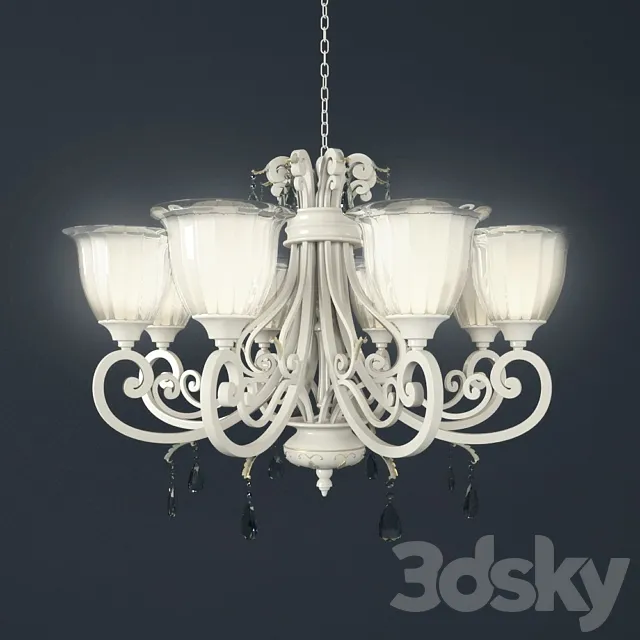 Chandelier hanging MW-Light Versace 3D Model Chandelier hanging MW-Light Versace 3D Model
