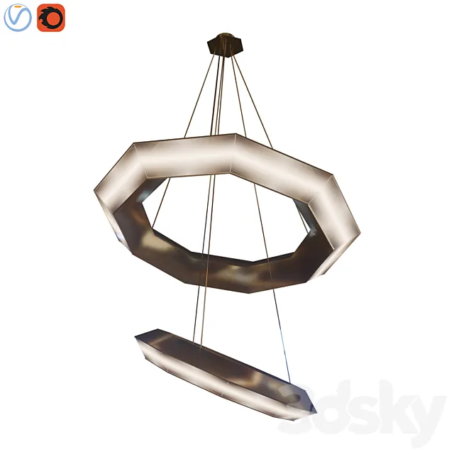 Chandelier helvetia s 3DModel