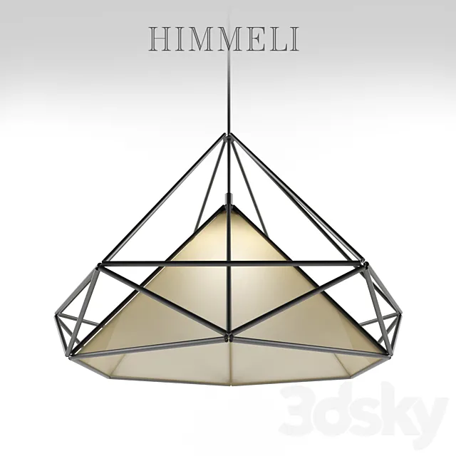 Chandelier Himmeli 3DModel Chandelier Himmeli 3DModel
