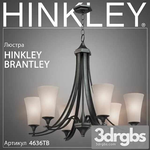 Chandelier Hinkley Brantley 4636tb 3D Model Download