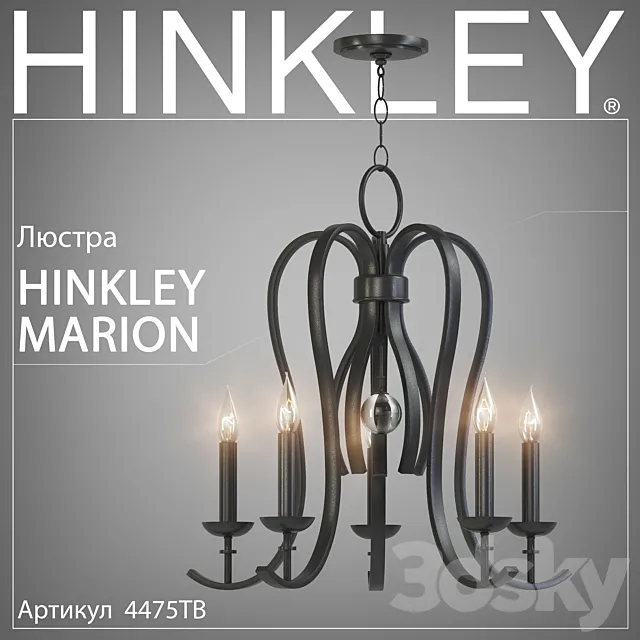 Chandelier Hinkley Marion 4475TB 3DModel Chandelier Hinkley Marion 4475TB 3DModel