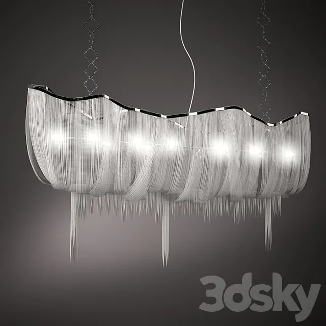 Chandelier Hudson Furniture 3D Model Chandelier Hudson Furniture 3D Model