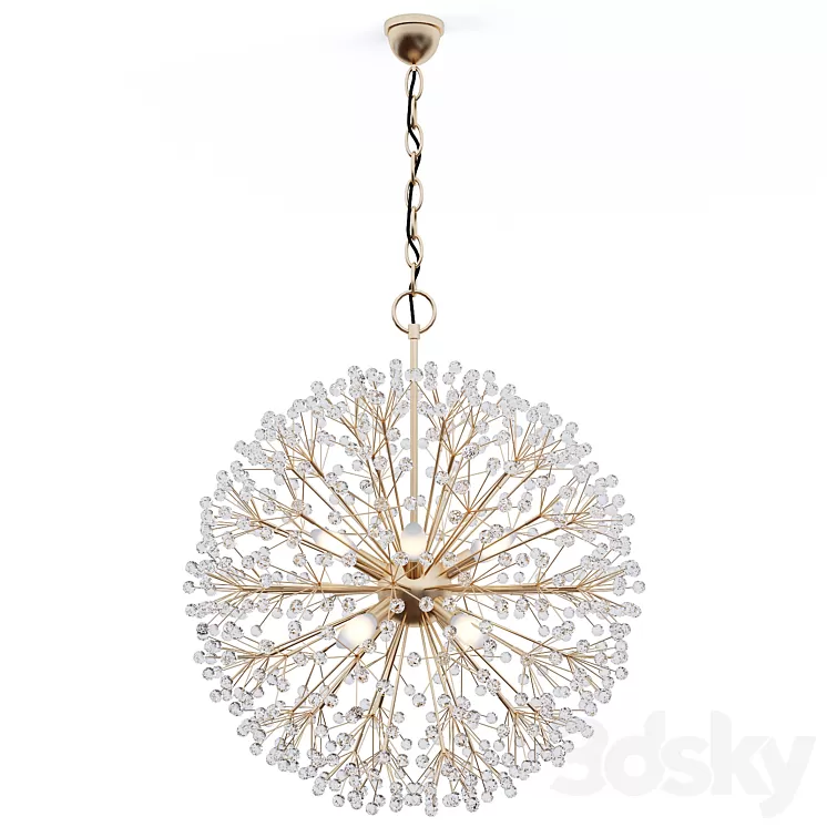 Chandelier Hudson Valley Lighting – Dunkirk 3D Model Chandelier Hudson Valley Lighting – Dunkirk 3D Model