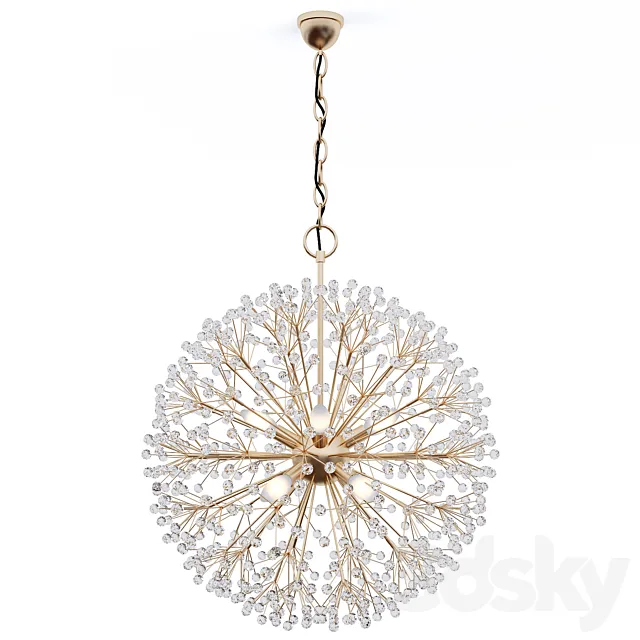 Chandelier Hudson Valley Lighting – Dunkirk 3DModel