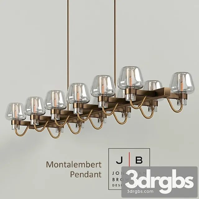 Chandelier I Bra Jonathan Browning Montalembert 3D Model Download