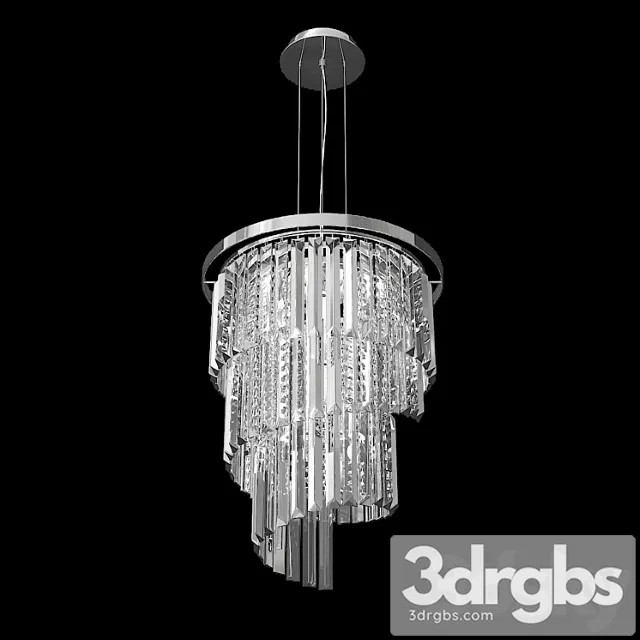 Chandelier ideal lux carlton sp8 3D Model Download