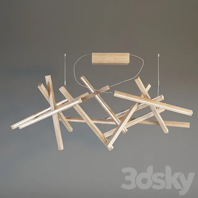 Chandelier Infinity 3D Model