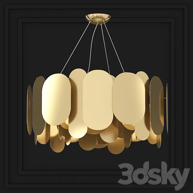 CHANDELIER INNERMOST PANEL 75 3D Model