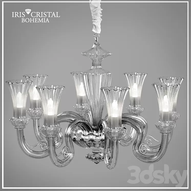 chandelier IRIS Michigan 650178 3D Model