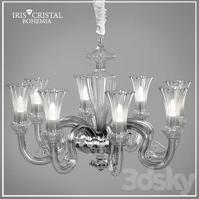 chandelier IRIS Michigan 650178 3D Model chandelier IRIS Michigan 650178 3D Model