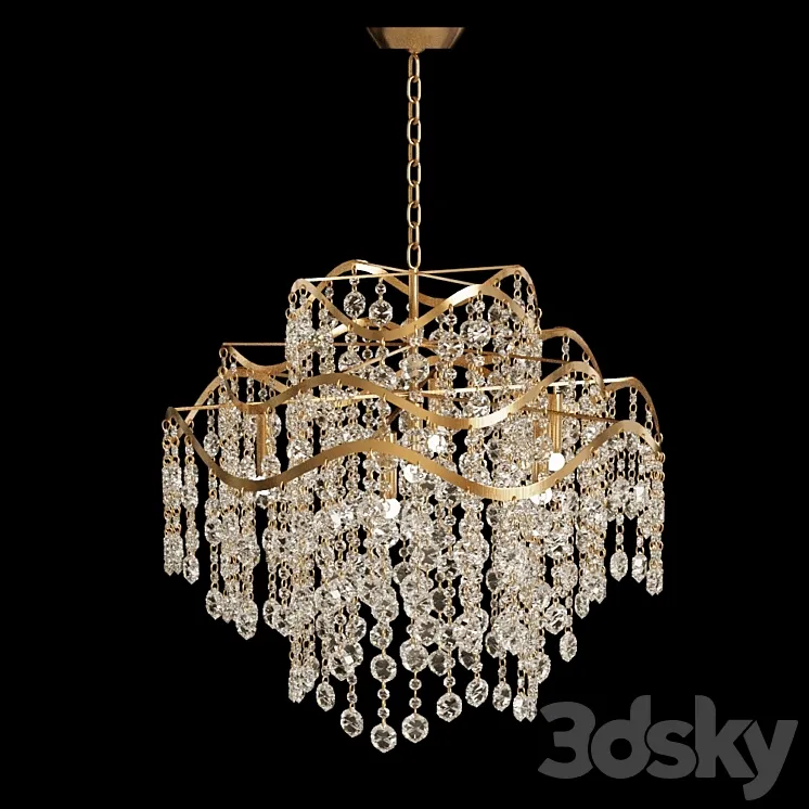Chandelier ISABEL 3D Model Free Download
