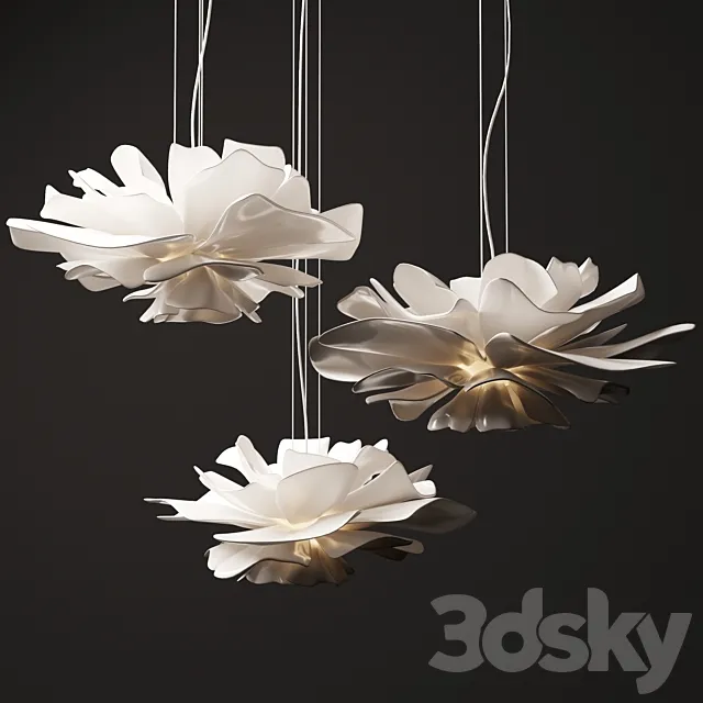 Chandelier Juniper Love me not 3D Model