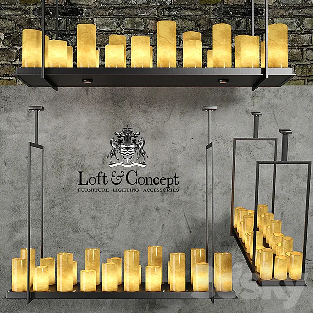 Chandelier Kevin Reilly Altar 3DModel Chandelier Kevin Reilly Altar 3DModel