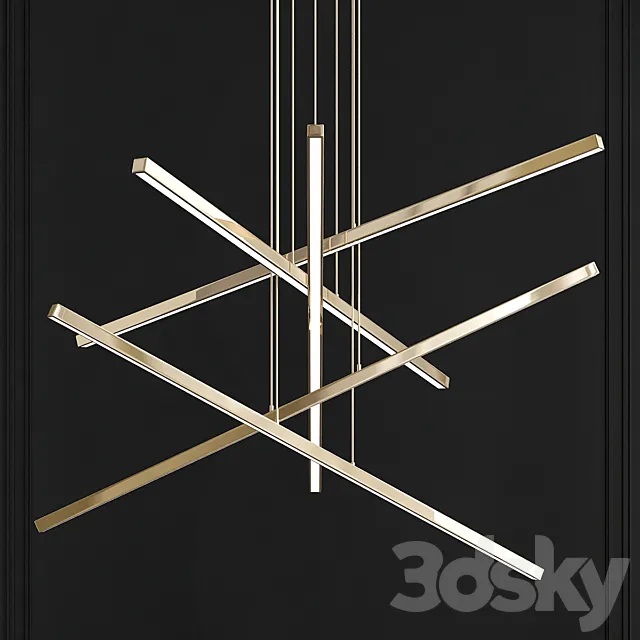 CHANDELIER KIMPTON 3DModel CHANDELIER KIMPTON 3DModel