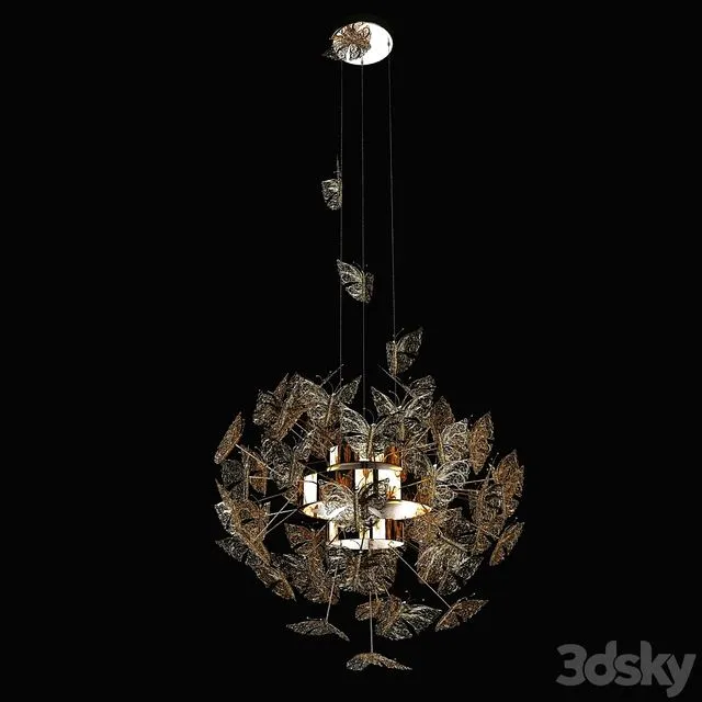 Chandelier Koket Nymph 3D Model Chandelier Koket Nymph 3D Model