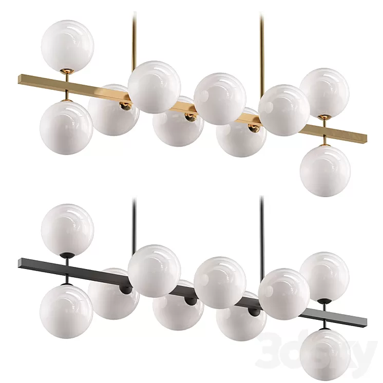 Chandelier largo 3D Model Chandelier largo 3D Model