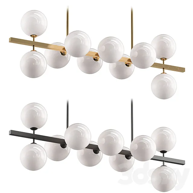 Chandelier largo 3DModel Chandelier largo 3DModel