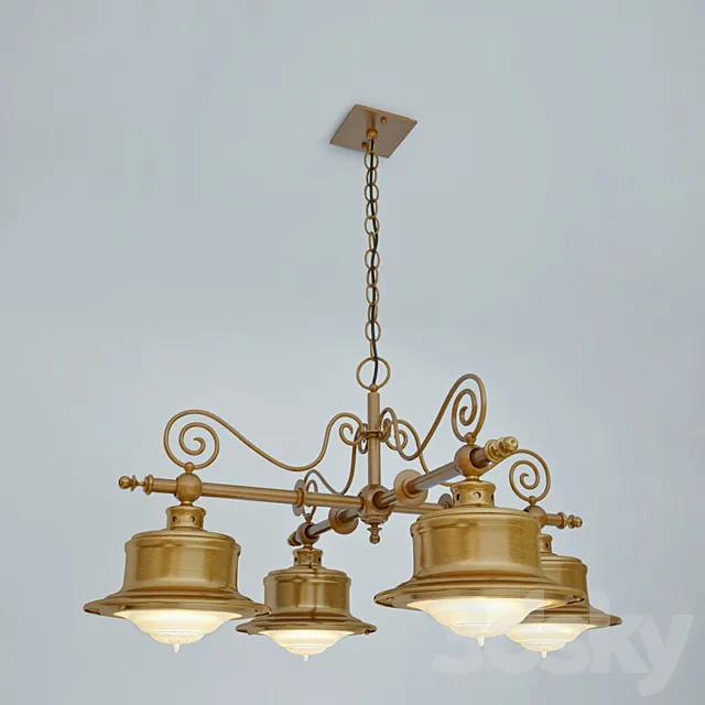 Chandelier L’arte Luce 3DModel Chandelier L’arte Luce 3DModel