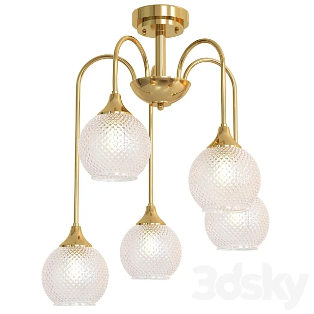 Chandelier light 3D Model Chandelier light 3D Model