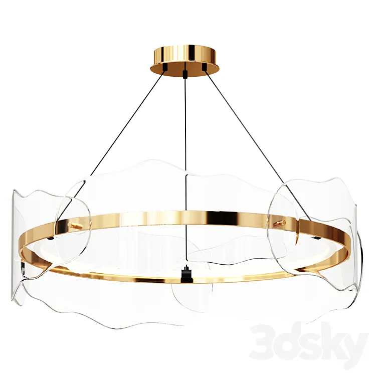 Chandelier Light Fixture 3D Model Free Download