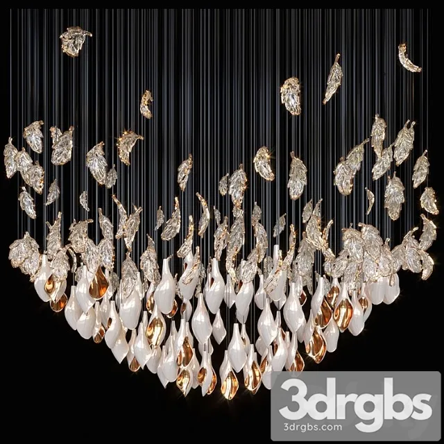 Chandelier Light Vargov 243 3D Model Download