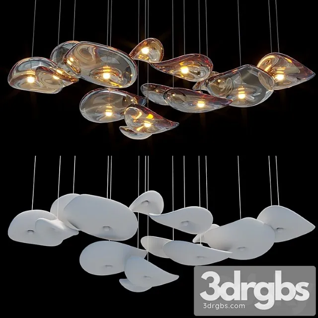 Chandelier Light Vargov 32 3D Model Download
