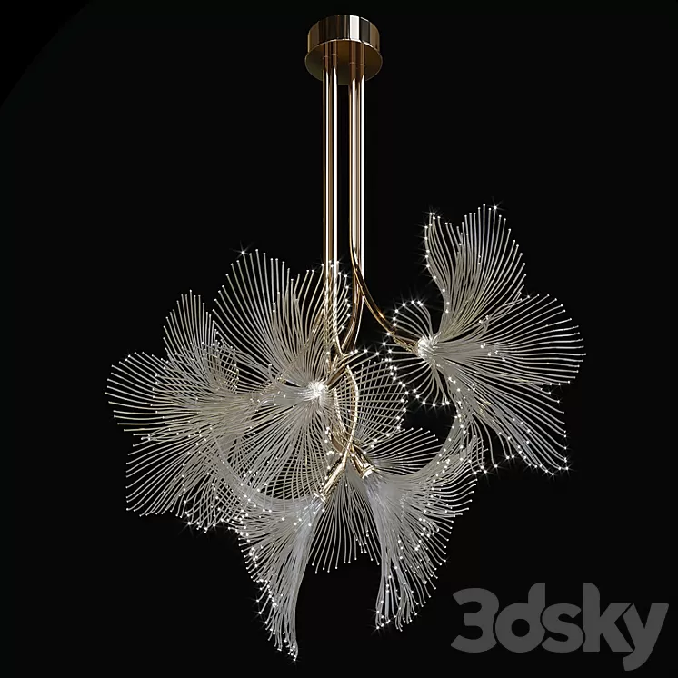 Chandelier Light Vargov 3D Model Free Download